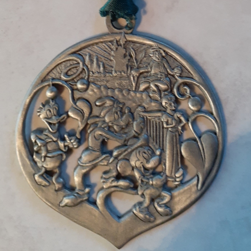 Disney's Christmas Past Pewter Christmas Ornament